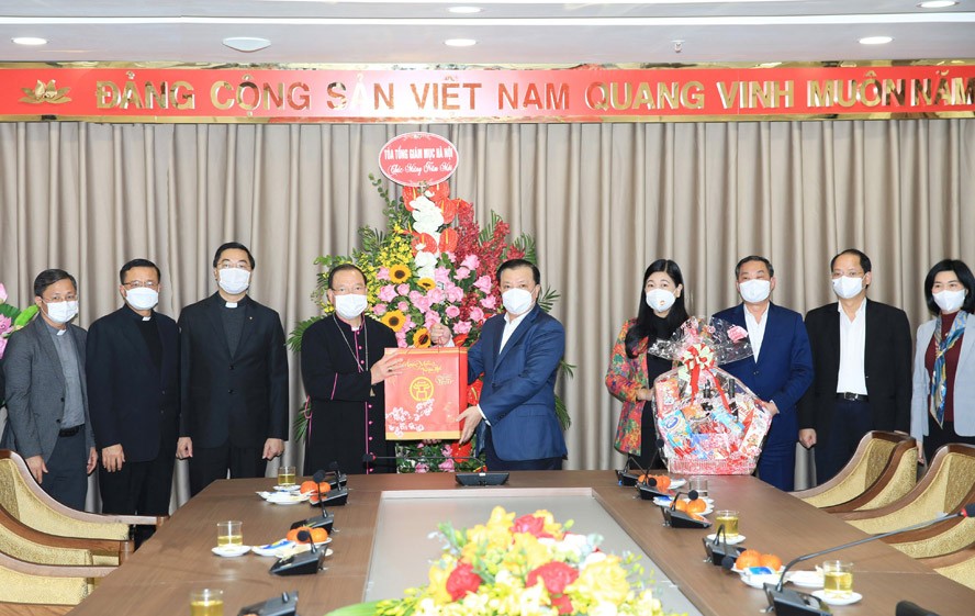 Tổng Giáo phận Hà Nội đồng hành cùng Hà Nội thực hiện các mục tiêu